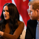 Prince Harry, Duke of Sussex and Meghan, Duchess of Sussex during their visit to Canada House in Canada, on January 7, 2020, in London, England.
